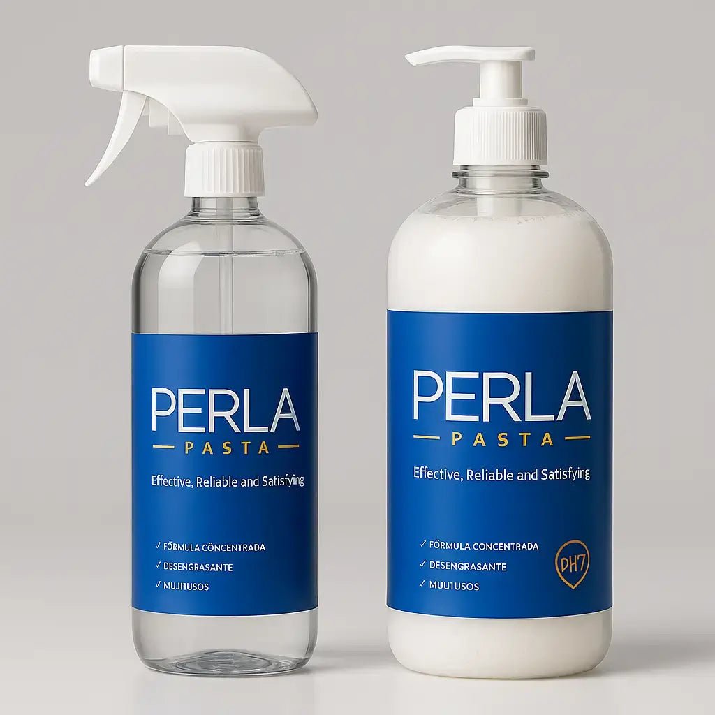 Pack Dúo (Desengrasante Gel Concentrado - Botella desengrasante Spray) - Perla Pasta - Productos de limpieza